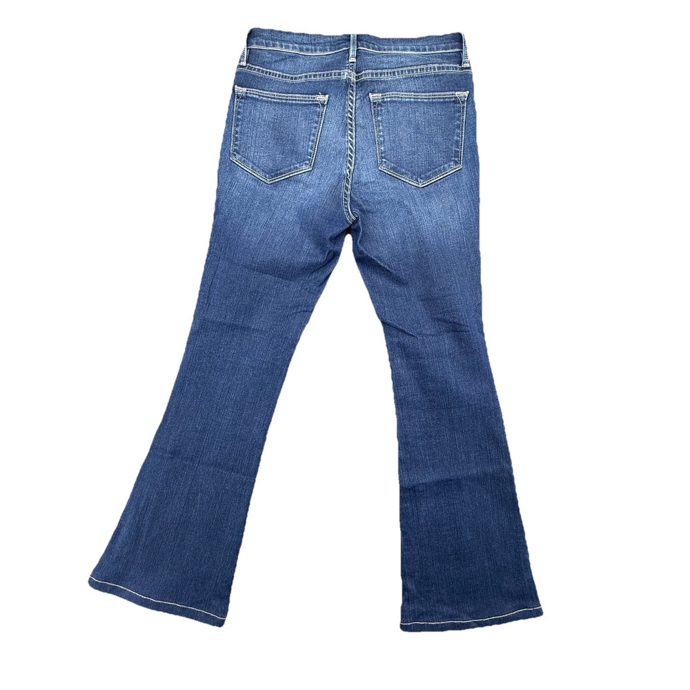 FRAME Le High Flare Jeans high rise flared fitted Blue Size 27 - Picture 9 of 9